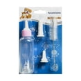 thumbnail image 1 of Pet Nursing Bottle for Newborn Kittens Puppies 2oz 60ml Silicone Soft Nipple Feeding Set with Brush for Small Animals for Dog Cat Rabbit for Rescue Supplies(3.7*1.7in,Pink), 1 of 5