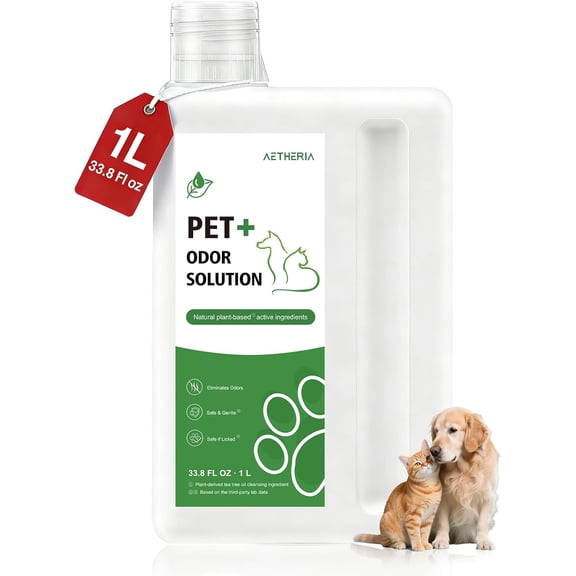 Pet Odor Cleaning Solution, Suitable for, Compatible with Series and Series Robot Vacuums and Mops, Safe for Children and Pets, Gentle Natural Plant Ingredients (33.8 Fluid Ounces)