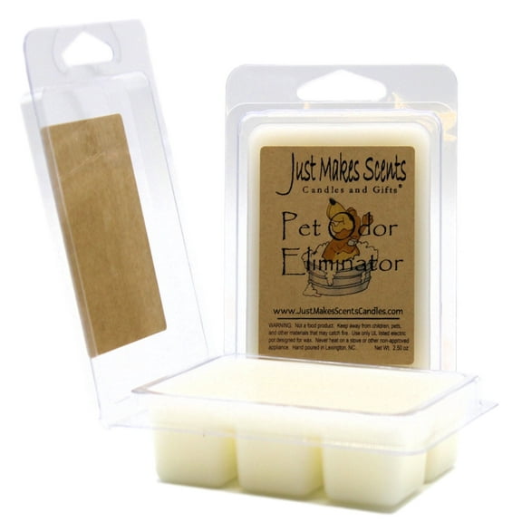 Pet Odor Eliminator 2-Pack Wax Melts -Just Makes Scents Candles & Gifts