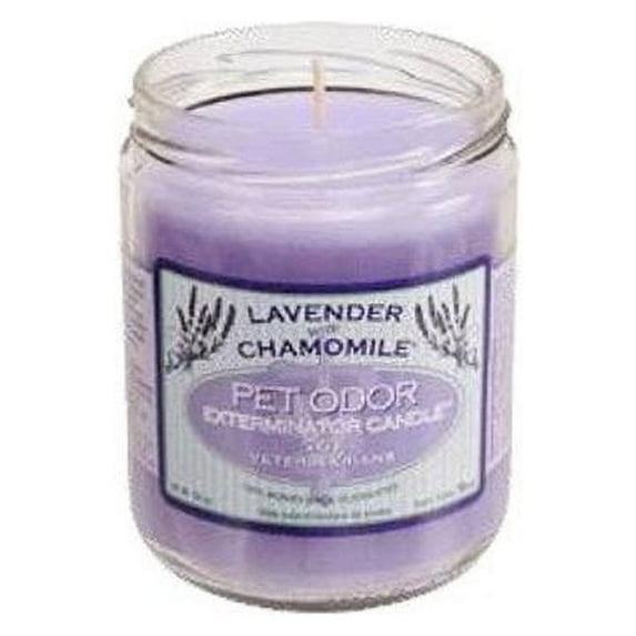 Pet Odor Exterminator Jar Candle - Lavender with Chamomile