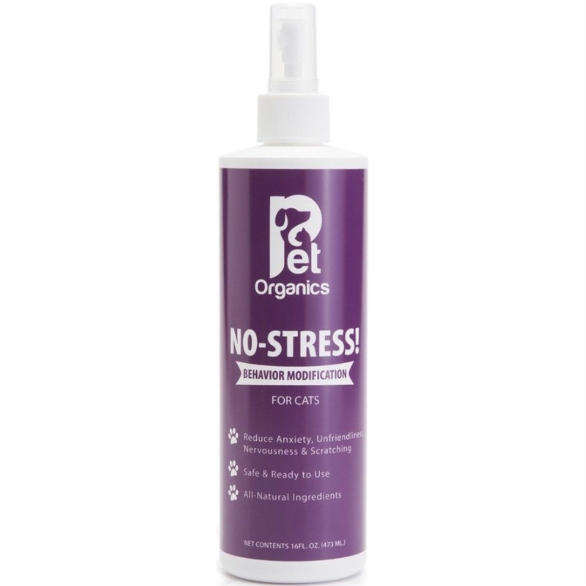 Pet Organics NoStress Spray for Cats 16 oz