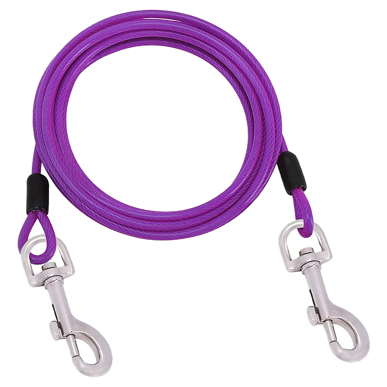 Pet Outdoor Dog Tie Out Leash 8m Long With Swivel Ideal for Yard Camping Outdoor Use Metal Components for Dogs