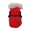 thumbnail image 1 of Pet Outdoor Vest Clothes With Hoodie Dog Clothes Cat Pet Clothes Autumn And Winter Chest Strap, 1 of 8