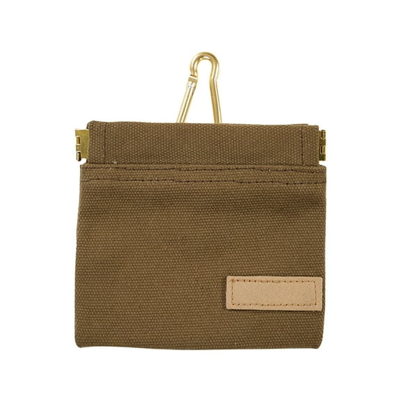 Pet Outing Canvas Dog Food Bag Magnetic Drawstring Feeding Bag Pet Training Snack Waist Bag Pet Supplies