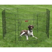 Pet Pals ProSelect Black Everlasting X-Pen with Door 42 In S