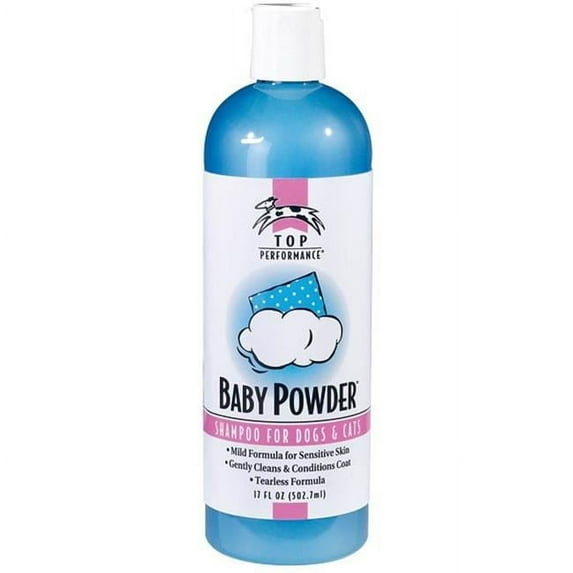 Pet Pals Top Performance Baby Powder Shampoo 17oz