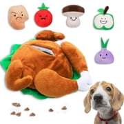 Lepawit Hide and Seek Dog Toy, Squeaky Interactive Puzzle Toys for Small and Medium Dogs - Turkey