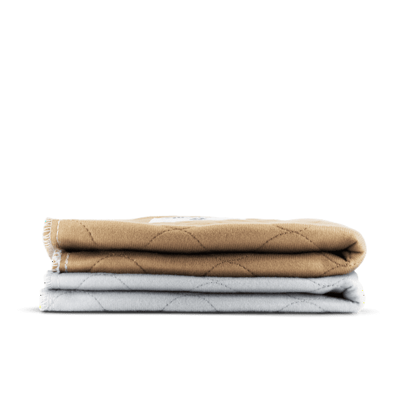 Pet Parents® Pawtect® Pads Washable Pee Pads for Dogs, 2 Pack Reusable Puppy Pads, Tan & Grey, 34x36