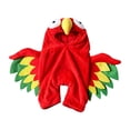 thumbnail image 1 of Pet Hooded Outfit with Beak and Wing Details, Cute Parrot Bird Design Cosplay Apparel for Cats Dogs Fall Thanksgiving Holiday Party Dress Up, 1 of 7