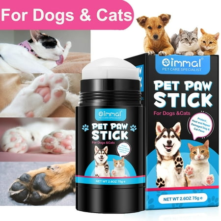Pet Paw Balm for Dog and Cat,Food Grade Ingredients,Paw Moisturizer for Dry Cracked Rough Paw & Nose,Nourish/Prevent/Heal/Anti-Inflammatory