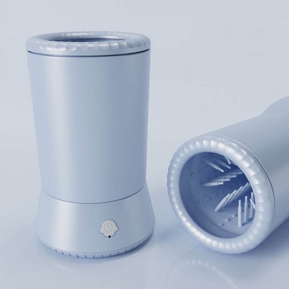 Pet Paw Cleaner, Automatic Dog Paw Washer, Portable with Soft Bristles for Home Use