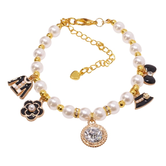 Pet Pendant Necklace Allergy Free Glitter Vibrant Color Pet Dog Decorative Necklace Cat Jewelry Collar for Festival