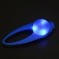 thumbnail image 1 of Pet Pendant Tough LED Silicone Pendant Night Safety Luminous Collar Tag with 3 Light Modes Pet Supplies-Blue, 1 of 8
