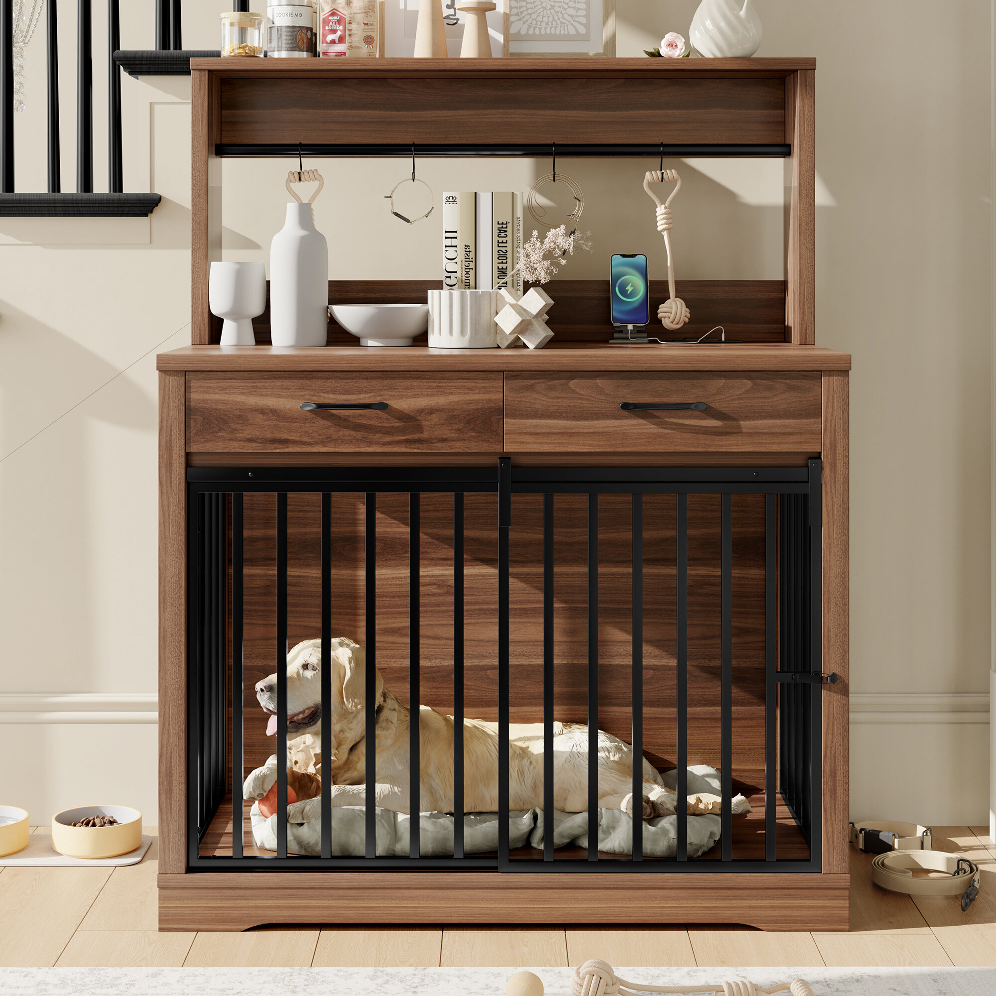 Curated visual reference: Picture Idea: Pet Pens Hutches 38 Dog Crate Furniture Heavy Duty Dog