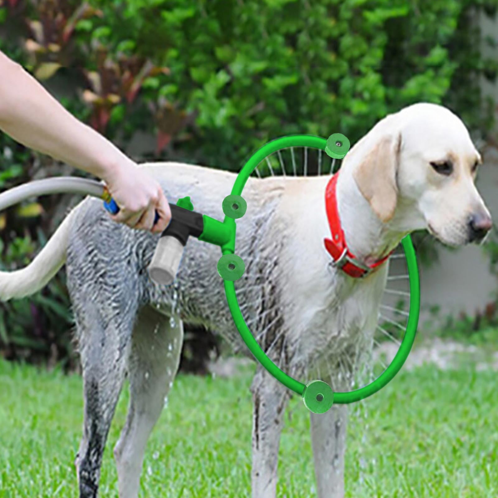 Pet Pet Bather Household Dog Bather Shower Rinsing Single/Double Adjustable Foldable Dog Wash