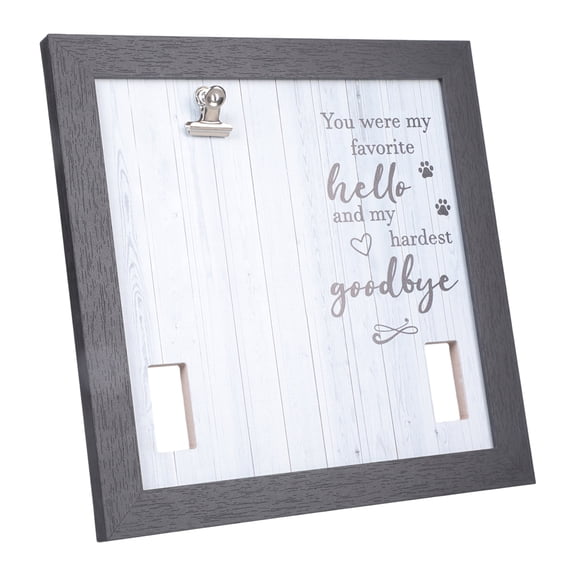 Pet Picture Frame Memorials Dog Memorials Sentiment Frame Collar Frame Remembrance Sympathy Gift for Loss Home Decorations