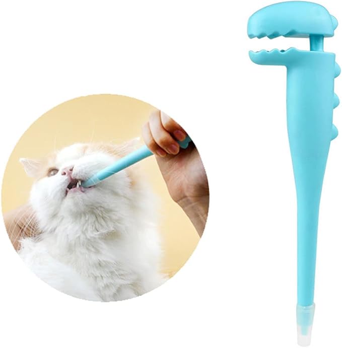 Pet Pill Dispenser, Pet Pill Gun Oral Capsule, Silicone Syringe for