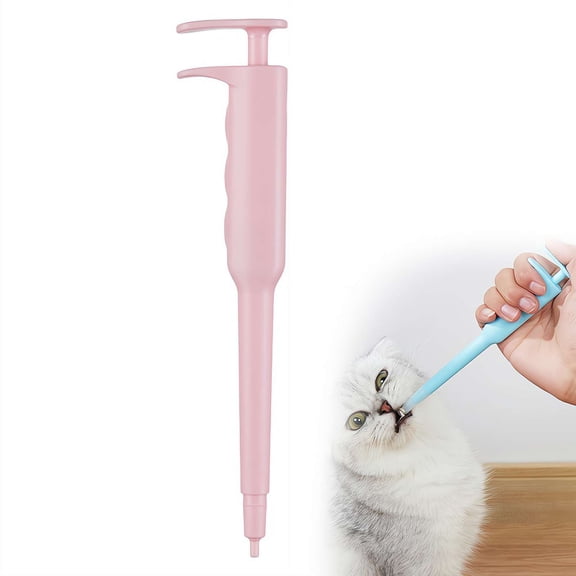 Pet Pill Shooter Easy Oral Medication Dispenser for Cats & Dogs, Pet Piller Dispenser for Tablets & Capsules, Safe Pill Feeder for Small Animals