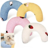 Pet Pillow - Dog Pillow for Small Dogs Medium Dogs - Cat Calming Pillow - U-Shaped Pillow - Cutated Dog Calming Pillow - Dog Calming Pillow small