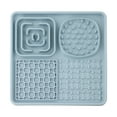 thumbnail image 1 of Pet Placemat Pet Licking Mat,Slow Feeding Mat - with Non-slip Suction Cup Blue, 1 of 9