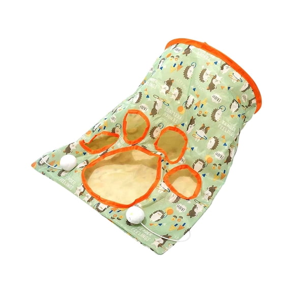 Pet Play Tunnel for Cats and Dogs with Scratch Resistant Material Portable Foldable Design for Indoor and Outdoor Use