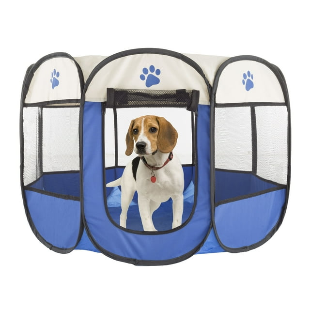 Pet Playpen 31.5x22Inch PopUp Dog Crate with Carrying Bag Portable