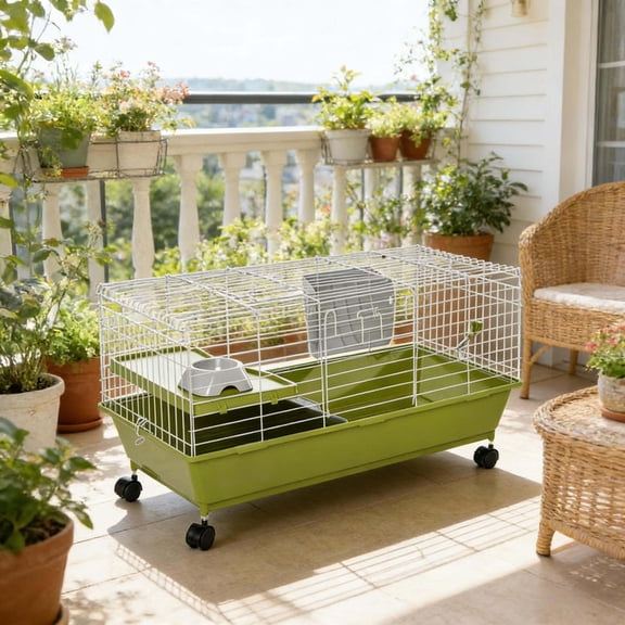 Pet Playpen Spacious Animal Cage,Pet Play House,Small Animal Cage,Dog Crate