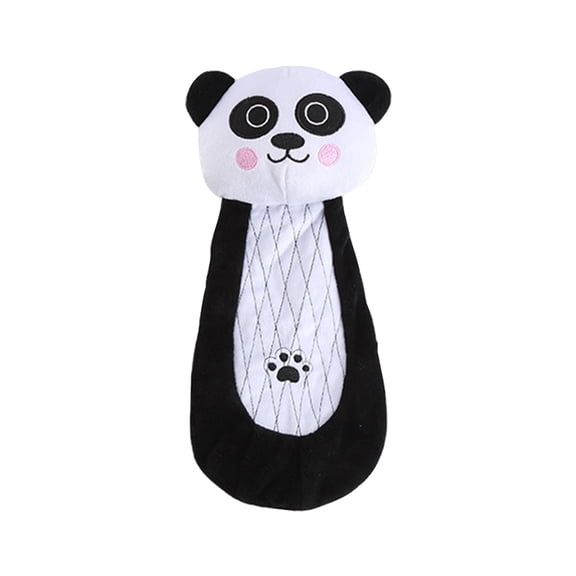 Pet Plush Cotton Rope Chew Toy, Fun Interactive Squeaky Dog Chew Toy With Panda Design, For Playful Puppies And Active Dogs Seeking Engaging Chew & Play Activities