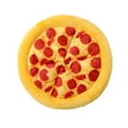 thumbnail image 1 of Pet Plush Dog Toy with Squeaker, Cute Pet Squeaky Pizza Shaped Puppy Biting Plush Chewing Toy, Interactive Play for Small & Medium Dogs, 1 of 4