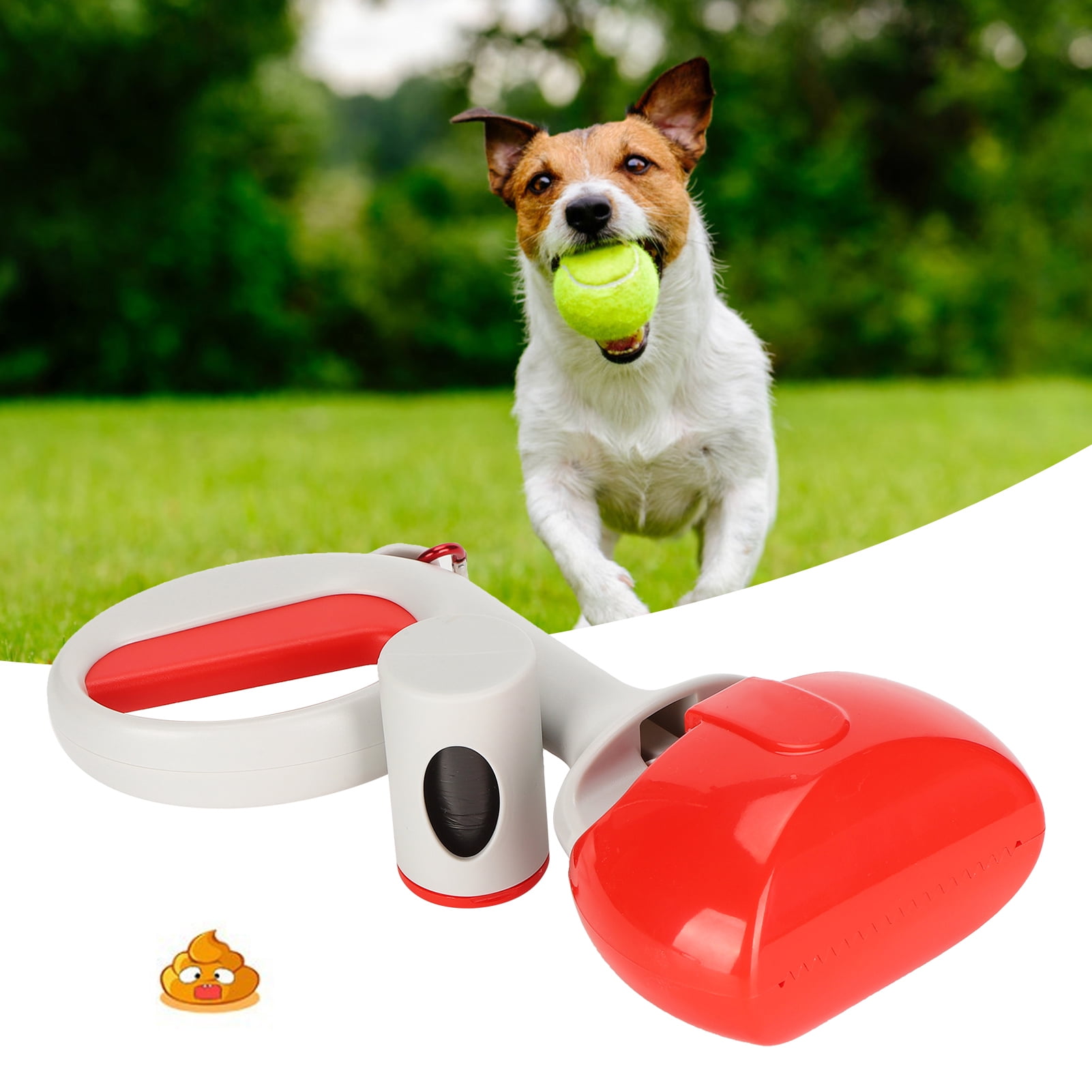 Pet Poop Scooper, Portable Waste Cleaner Pet Toilet Picker Dog Cat Poop