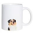 thumbnail image 1 of Pet Portrait White Ceramic Mug - I Love Austrialian Shepherds, 1 of 4
