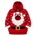 thumbnail image 1 of Pet Pouch Christmas Hoodie Women Men Dog Cat Carrier Fleece Sweatshirt Pet Pouch Hoodie for Women Men with Large Pockets Oversized Comfy Hoodie Sweatshirt for Pet Animal Lover, 1 of 4