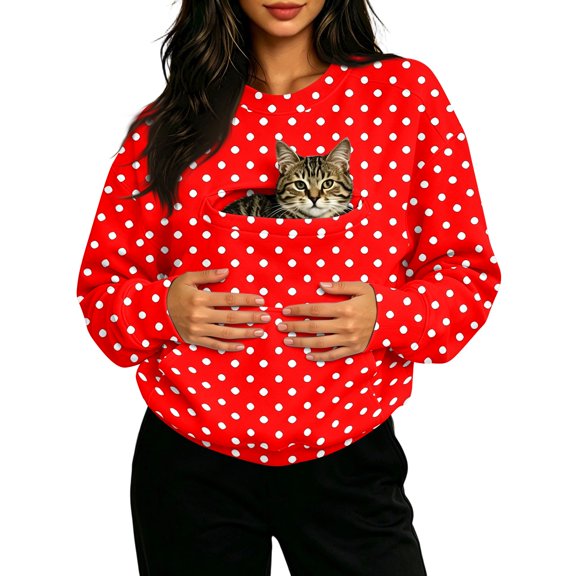 Pet Pouch Hoodies Oversized Sweatshirt With Pocket Front Carry Pouch For Small And Cats Puppy Kitten Dogs Holder