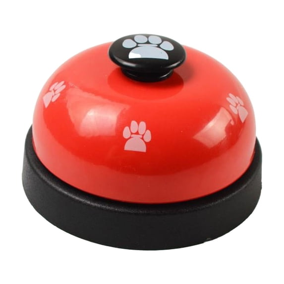 Pet Pressing Dog Training Bell, Foot-Activated Intellectual Interaction Tool for Communication and Toilet Training