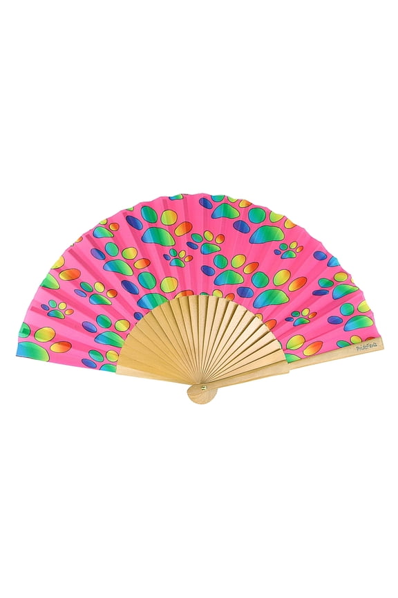 Pet Pride Rainbow Hand Fan