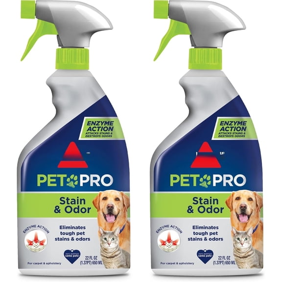 Pet Pro Stain and Odor Eliminator with Enzyme Action, 2 pack