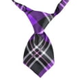 thumbnail image 1 of Pet Products Checker Plaid Necktie Collars For Small Dogs And Cats, 1 of 5
