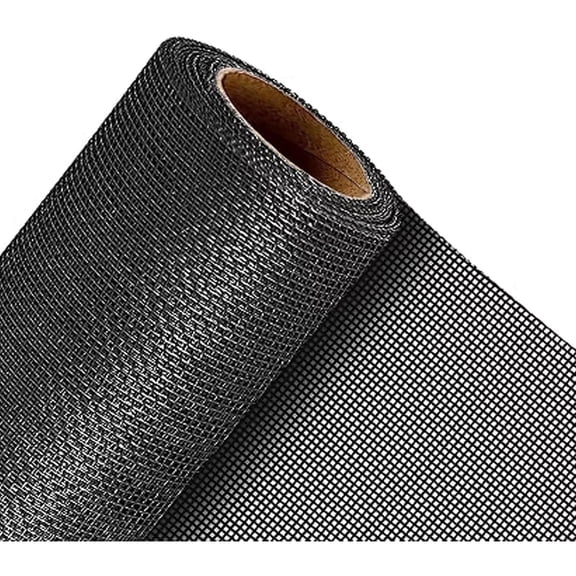 Pet Proof Window Screen Replacement,39''x 360'' Heavy Duty High Hardness Vinyl Coated Wire-Like Mesh,Cat Resistant Screen Mesh for Sliding Screen Door,Patio,Windows(Rolled Package)