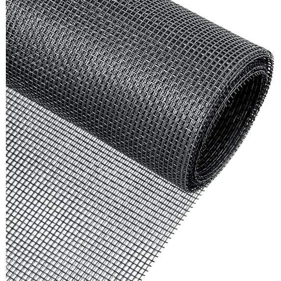 Pet Proof Window Screen Replacement Adjustable Fiberglass Screen Repair Kit 47.2 x 98.4 Inch Insect Screen Net Sliding Mesh Roll for Door Patio Porch Windows