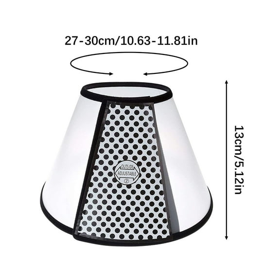 Pet Protective Collar, Czzoypi Soft Comfortable Pet Cone, Universal Licking Head Cover for Cats Dogs Bite Resistant