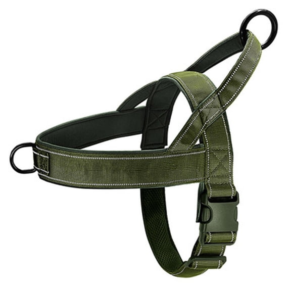 Pet No Pull Dog Harness with Breathable Mesh Padded, Adjustable Reflective Escape Proof Australian Dog Harness, Quick Fit Dog Vest Harness for Small Medium Large Dogs