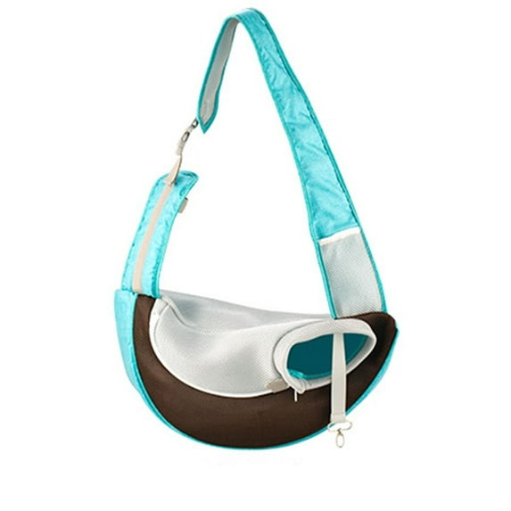 Pet Puppy Carrier S/L Outdoor Travel Dog Shoulder Bag Portable Breathable Mesh Pets Dogs Cats Bags Tote Pouch Carring Supplies (green,L)