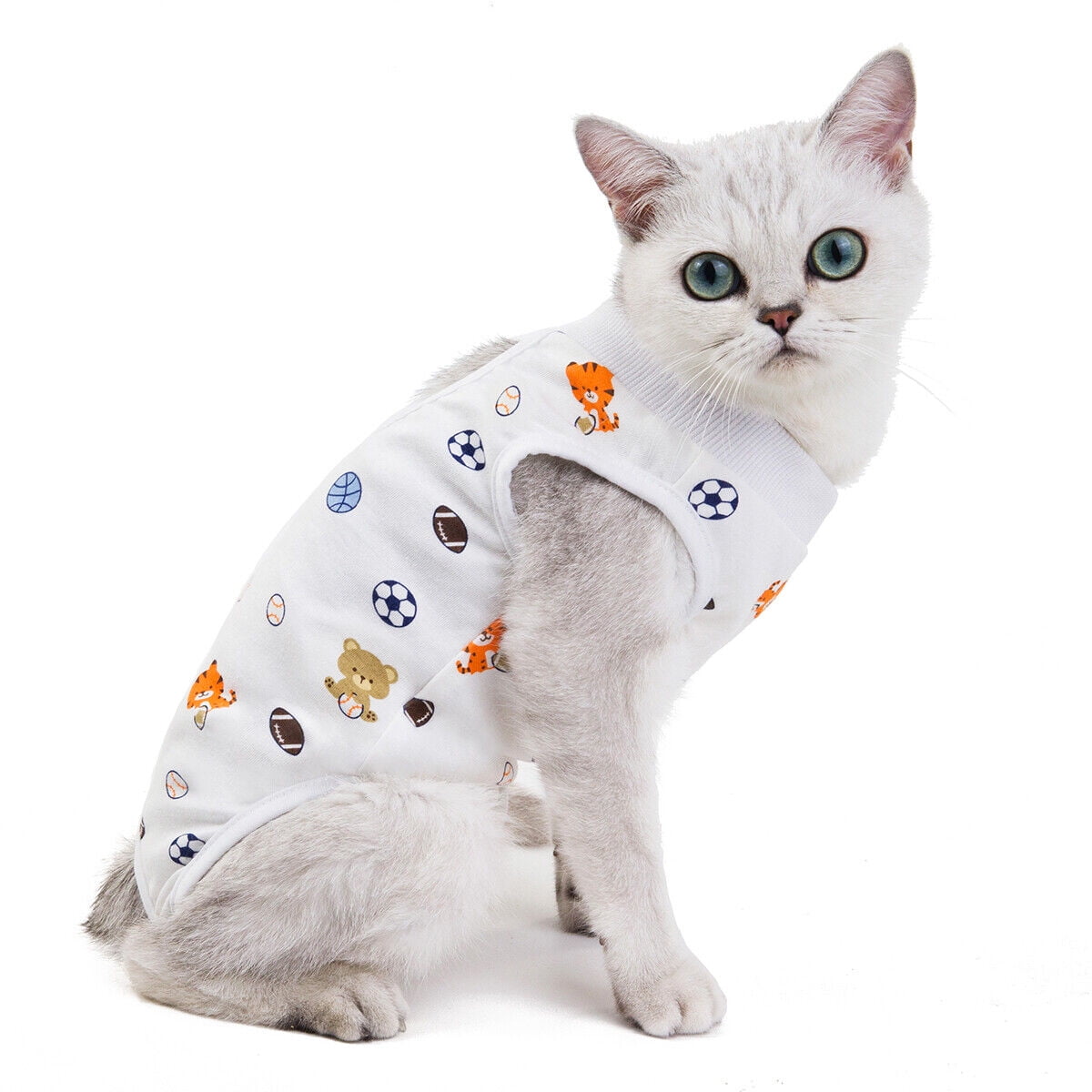 Pet Puppy Dog/Cats Recovery Coat Soft Surgery Wound Protect Vest