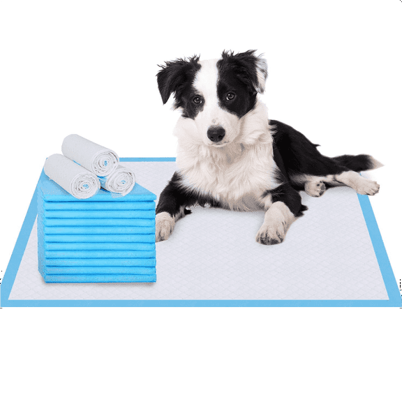 Pet Puppy Training Pads, 5-Layer Leak-Proof Pee Pads, 20 Count Disposable Dog Pee Pet Pads(17.7 x 13 inches)