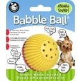 Pet Qwerks Animal Sounds Babble Ball Dog Toy with Replaceable Batteries ...