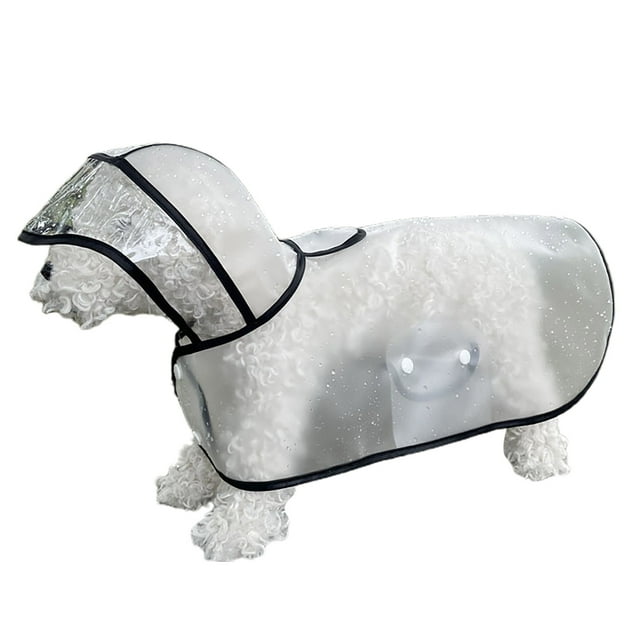 Pet Raincoat Cat Dog Rain Poncho Large and Small Dog Clothes Outdoor