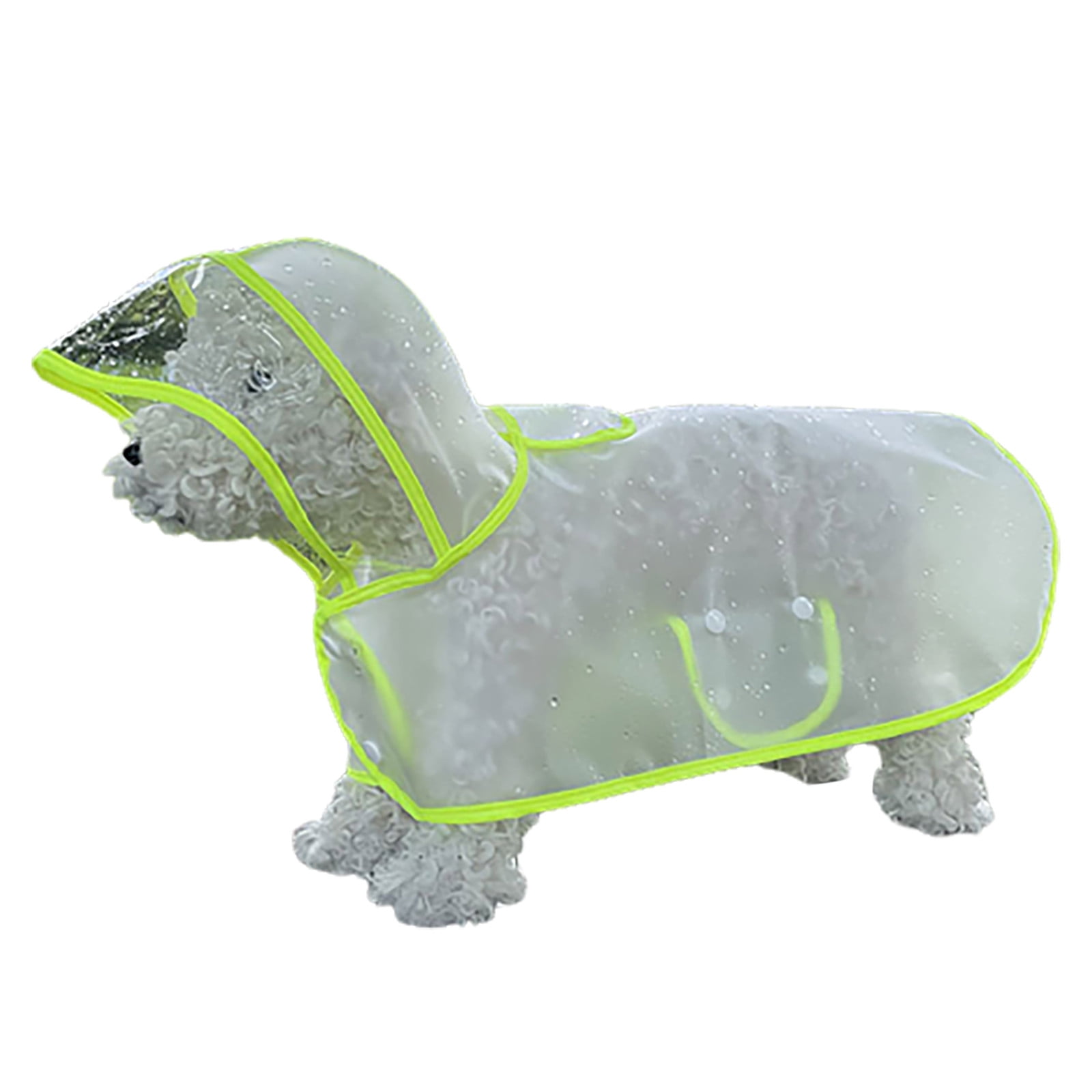 Pet Raincoat Cat Dog Rain Poncho Large and Small Dog Clothes Outdoor