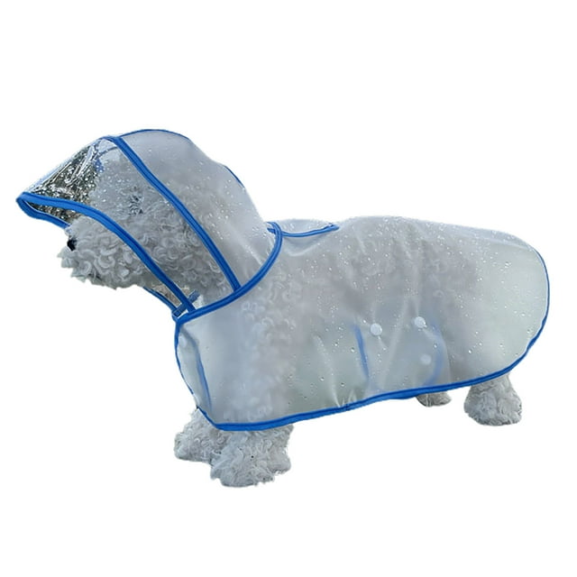 Pet Raincoat Cat Dog Rain Poncho Large And Small Dog Clothes Outdoor