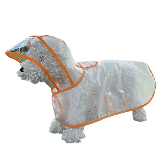 Pet Raincoat Cat Dog Rain Poncho Large and Small Dog Clothes Outdoor