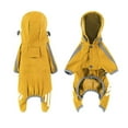 thumbnail image 1 of Pet Raincoat Dog Four Legged Raincoat Size Dog Pet Rainy Day Outing Clothes L, 1 of 5